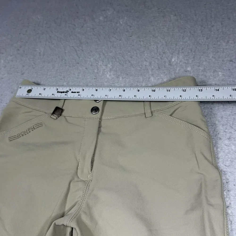 Romfh Child’s Knee Patch Equestrian Riding Breeches Girl’s Size 16 Tan Khaki